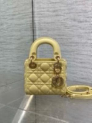 wholesale quality micro lady dior bag lemon